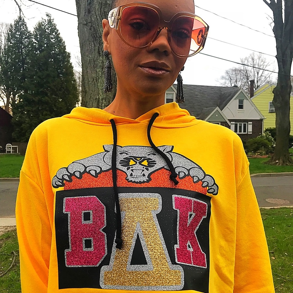 Custom- Cropped Hoodie Beyonce Sorority